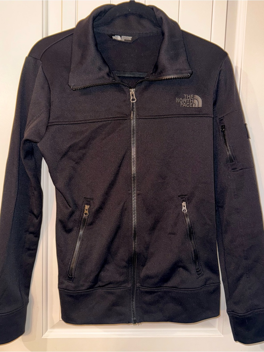 The North Face Black Full Zip Jacket / Fleece / Softshell Medium